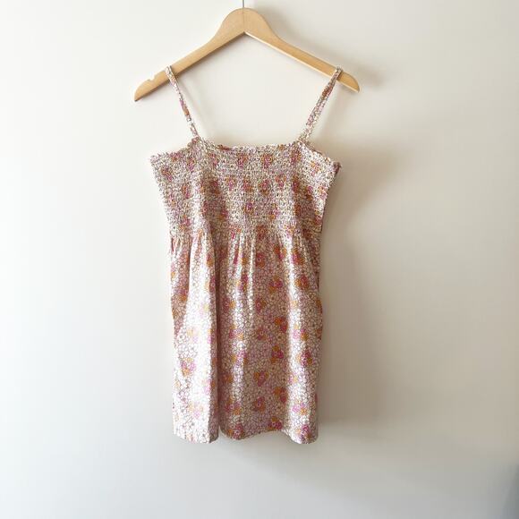 Vintage Y2k Mossimo Smocked Fairy Floral Sundress Large - Picture 2 of 4